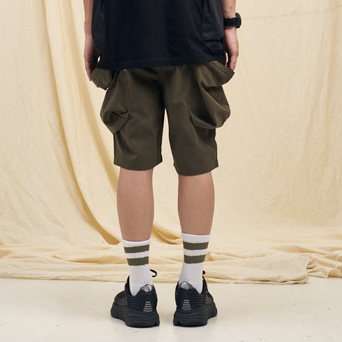 Boysnextdoor Pocket Shorts Green